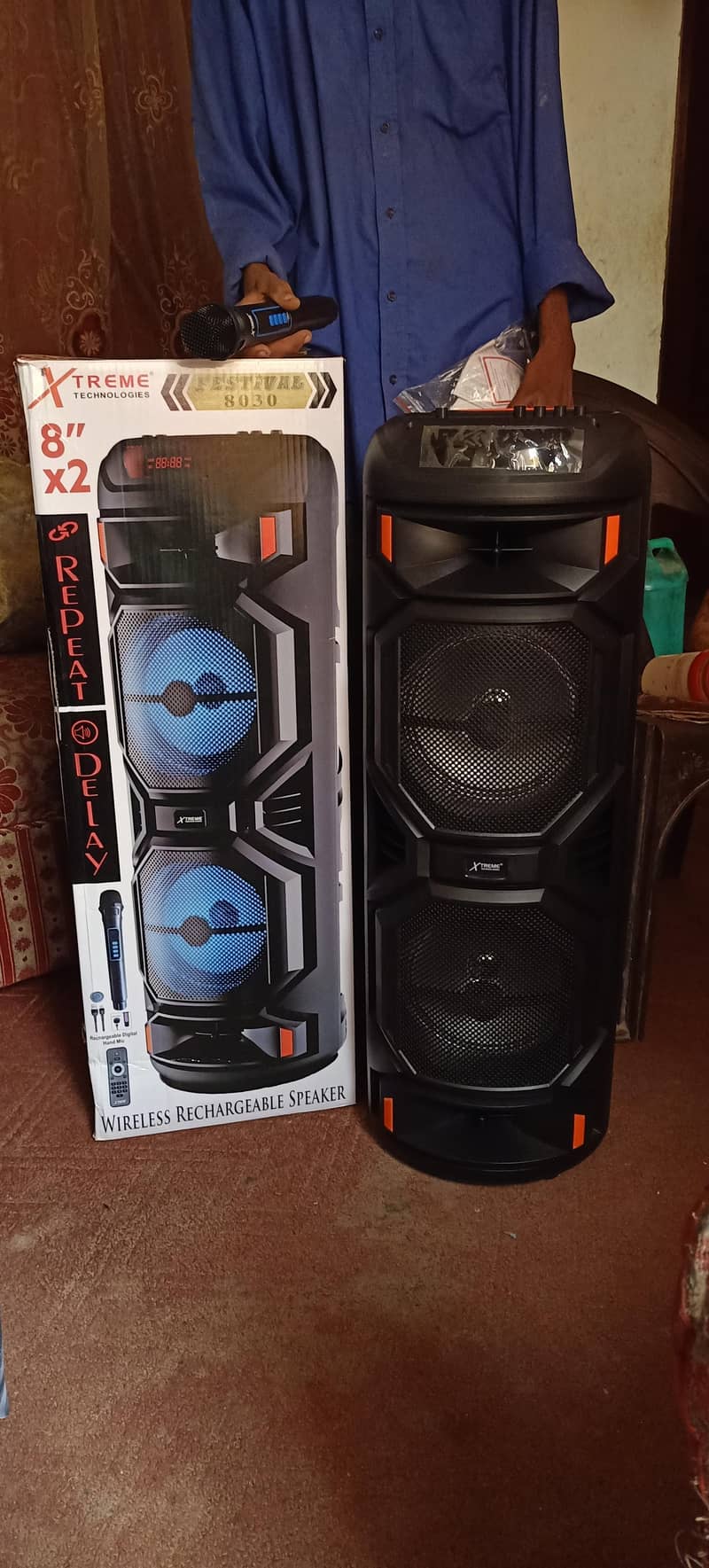 Extreme 8+8 big sound solid Bluetooth speaker 0
