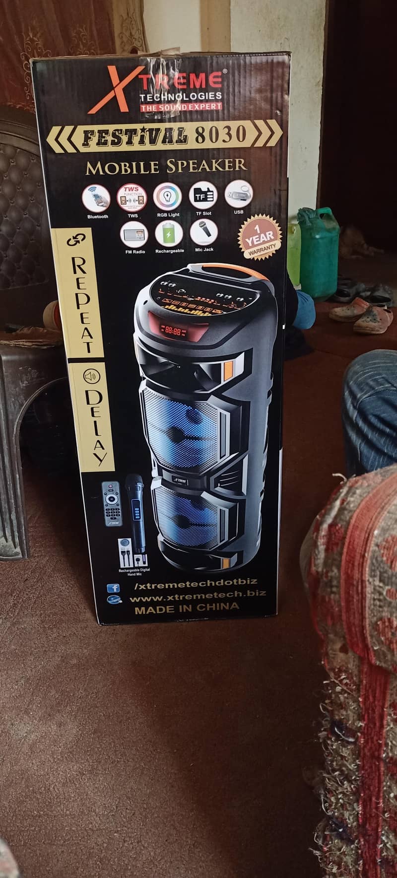 Extreme 8+8 big sound solid Bluetooth speaker 7
