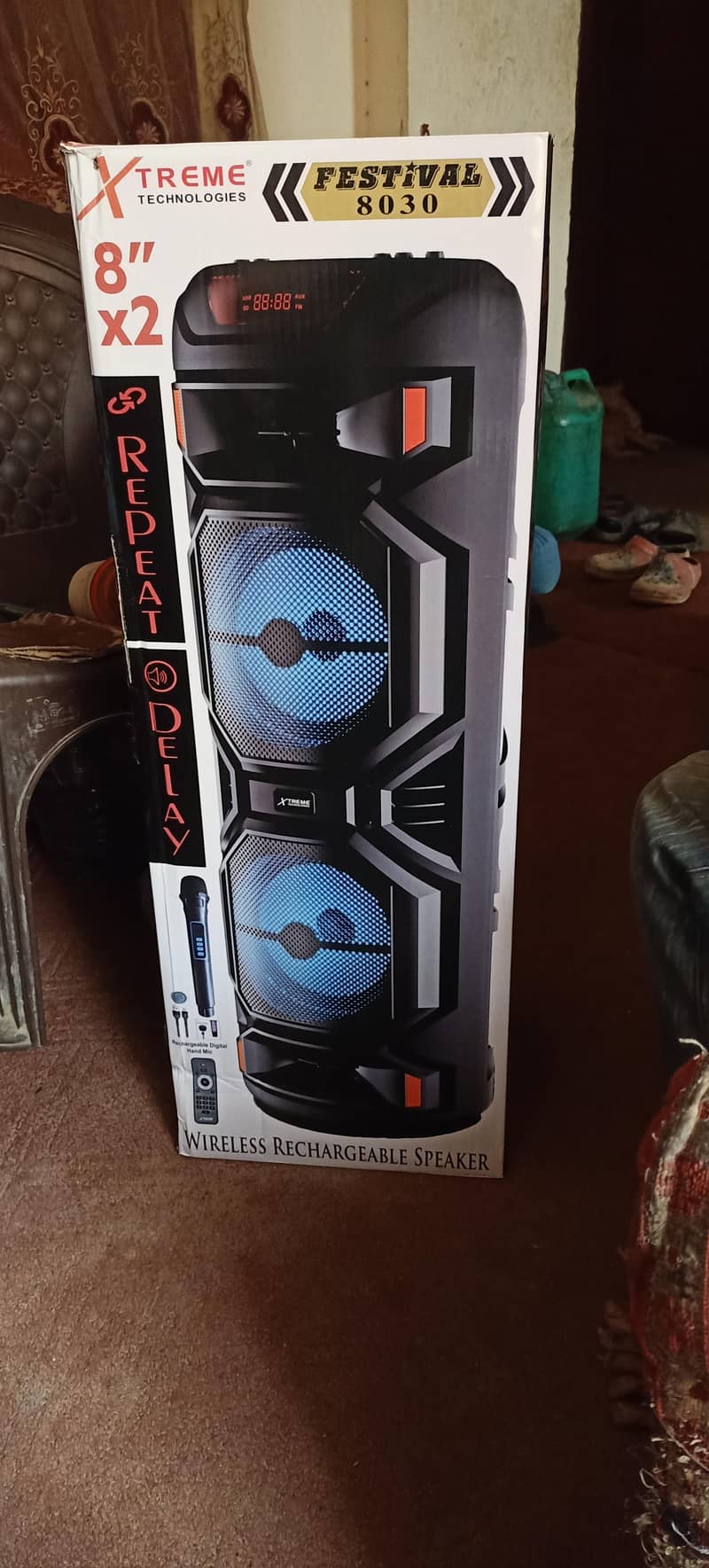 Extreme 8+8 big sound solid Bluetooth speaker 8