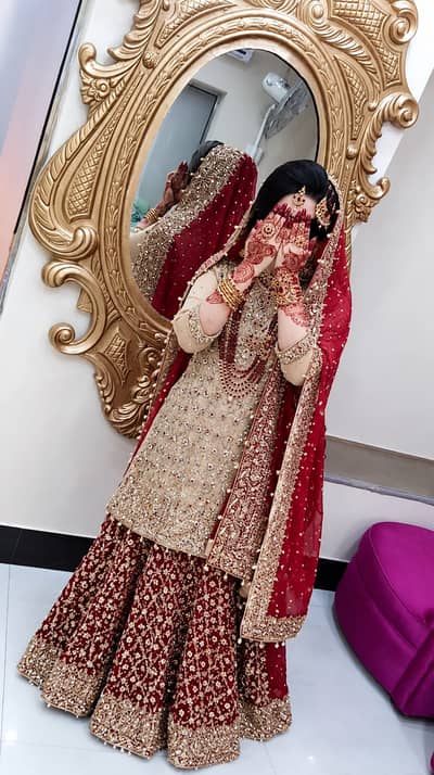 Bridal Lehnga for Barat & Waleema