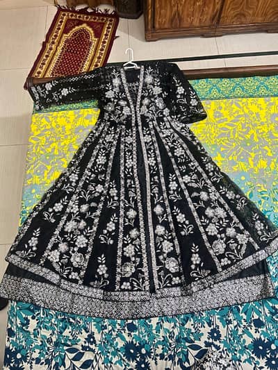 Fancy Maxi Black (Silver Work)