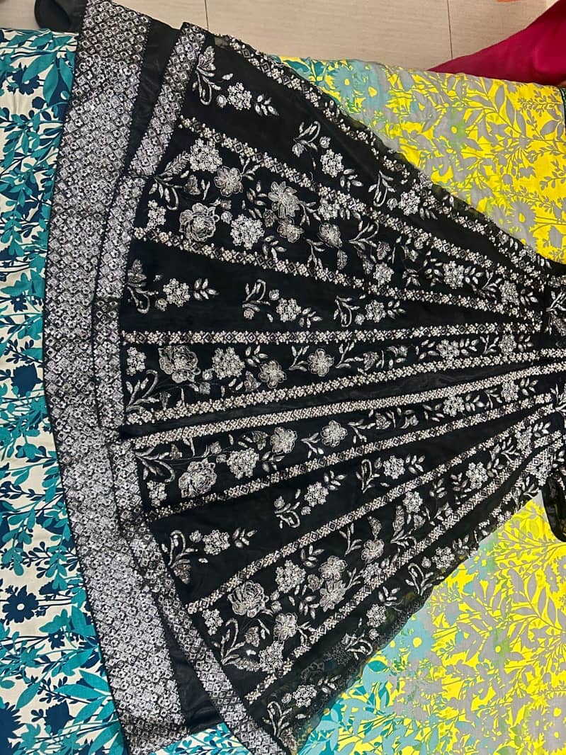 Fancy Maxi Black (Silver Work) 2