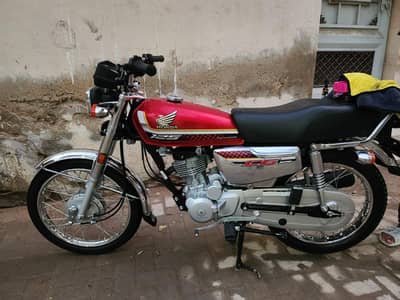 honda CG 125 self start chrome edition