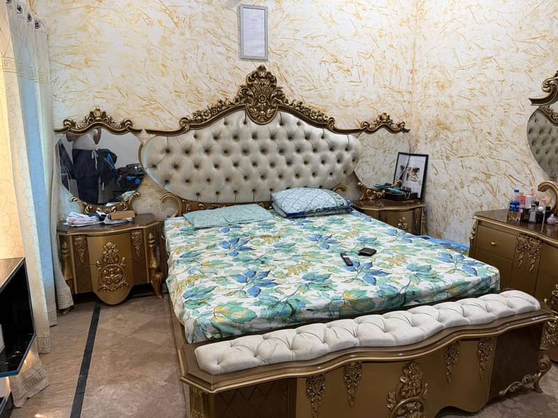 Bridal Bed set with dressing 1