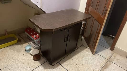 Wooden Iron table for sale
