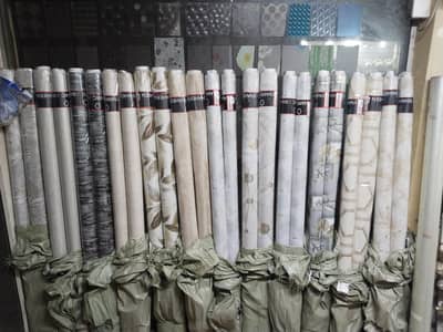 Fabric Roll Wallpaper
