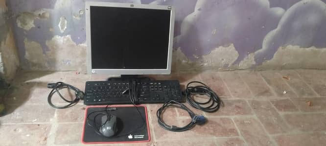 Hp LCD keyboard mouse