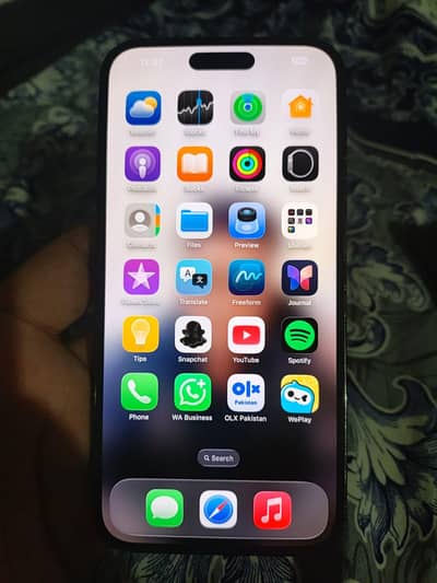 Apple iPhone 14 Pro Max jv 256 gb all orginal with crack back no open