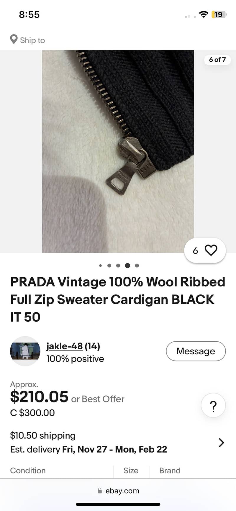 Original Prada sweater 2