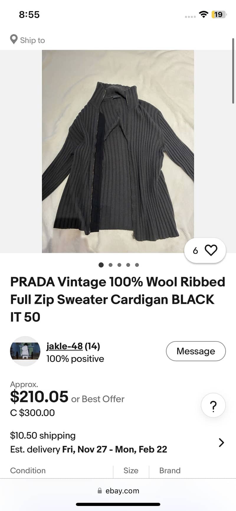 Original Prada sweater 3