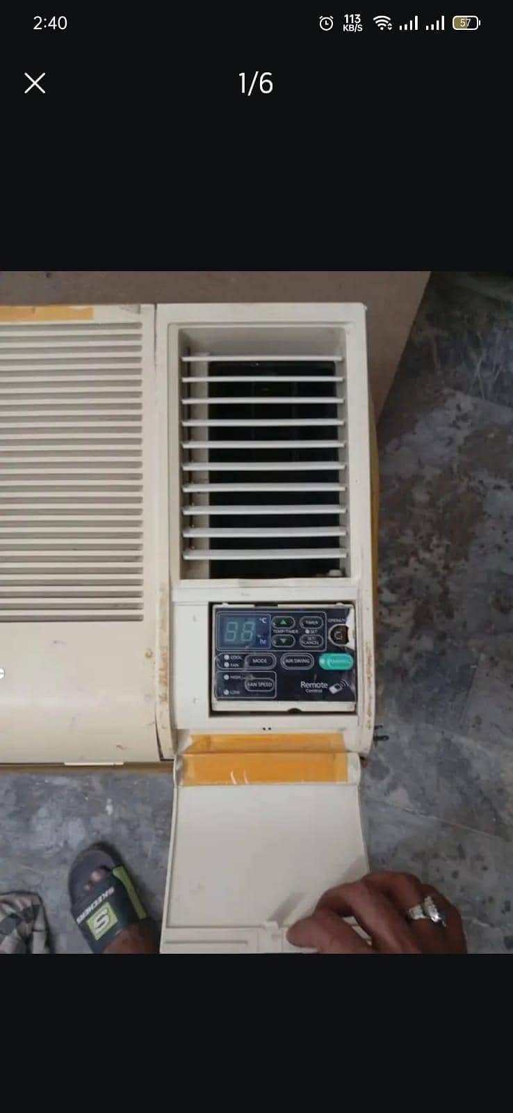 Panasonic window ac 1