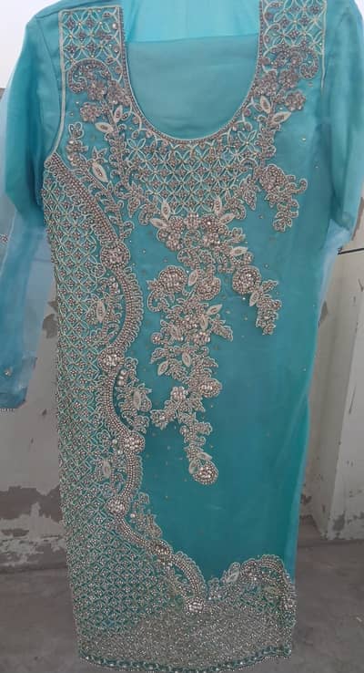 party wear 3pc stiched dress