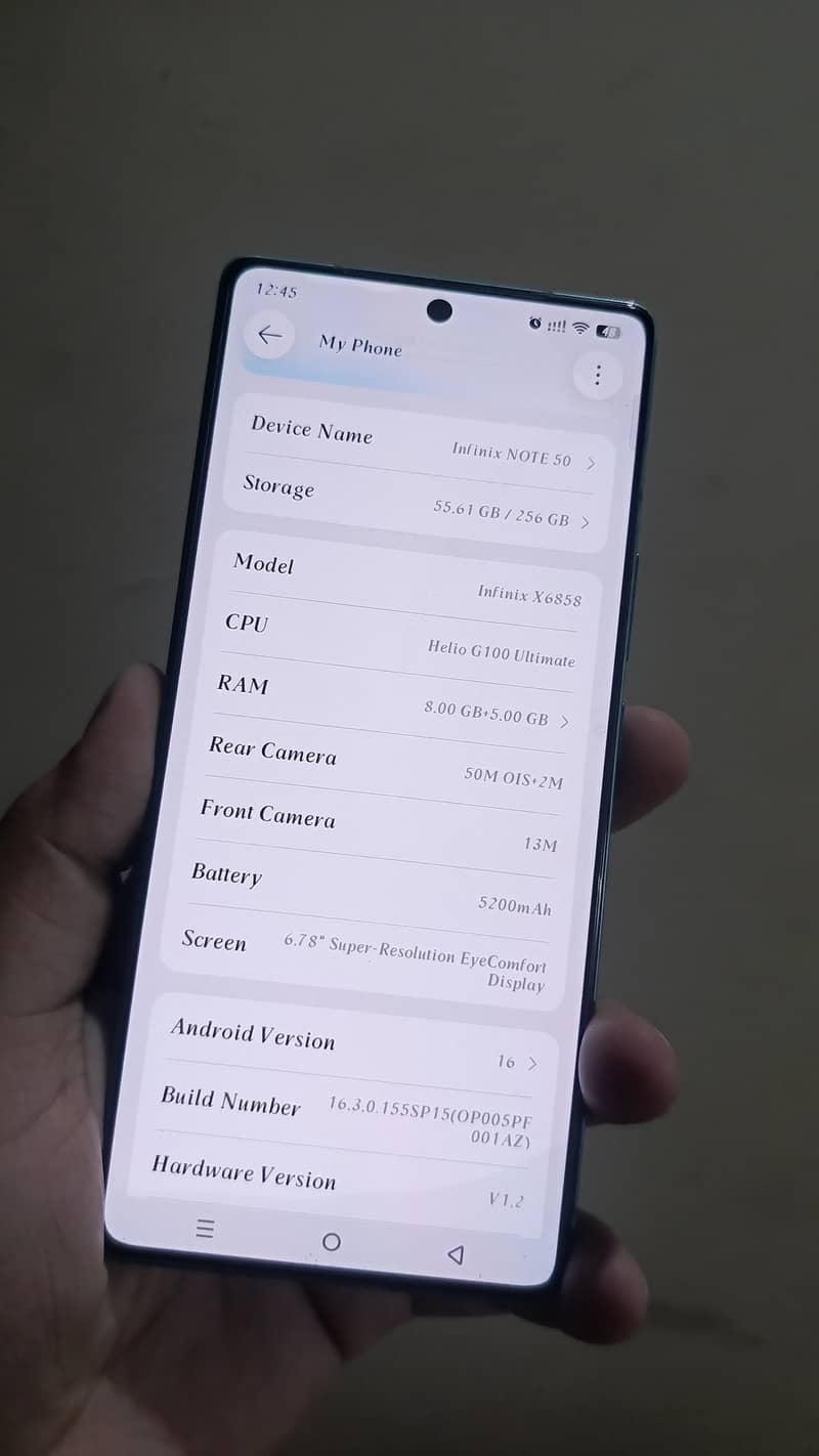 Infinix Note 50 1