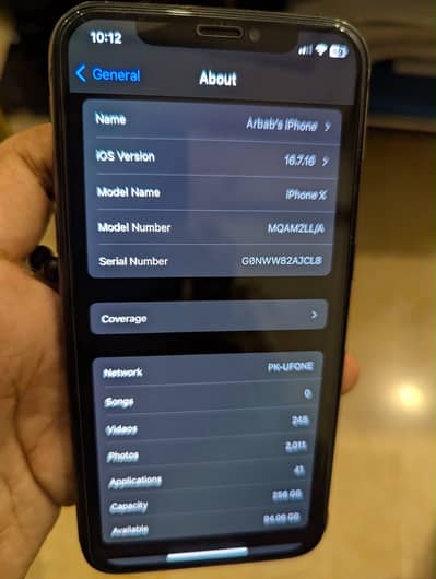 Apple iPhone X