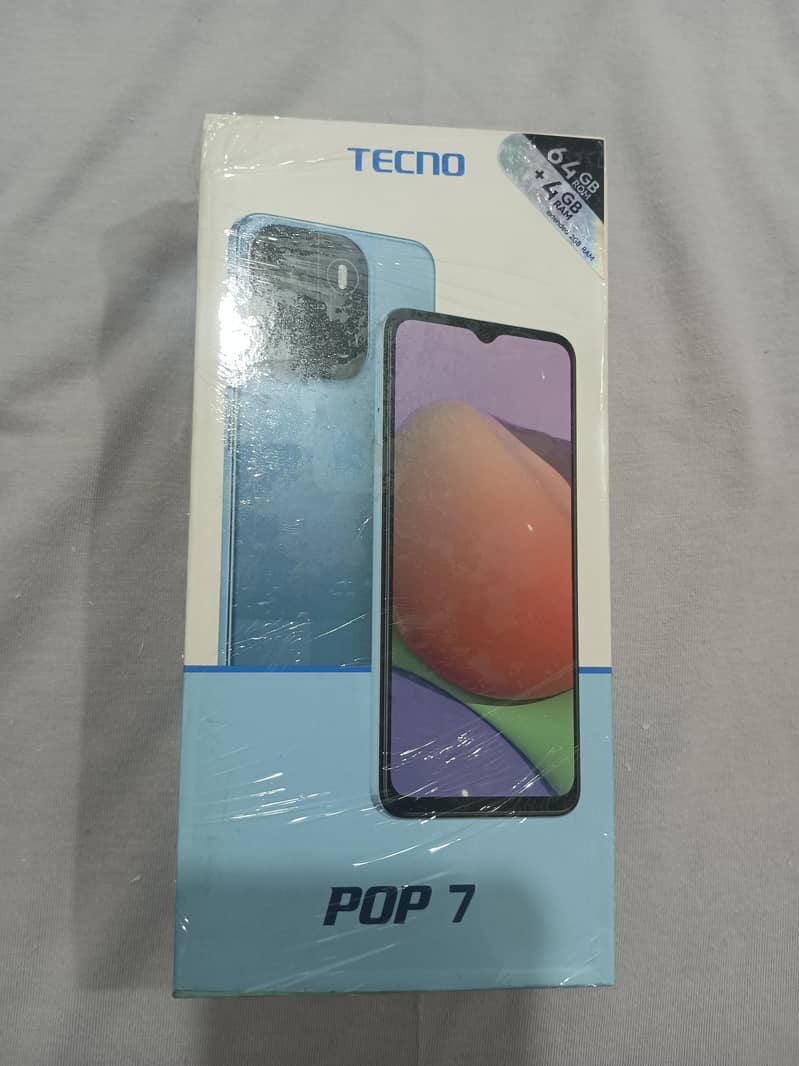 Tecno Pop 7 Complete Box 17