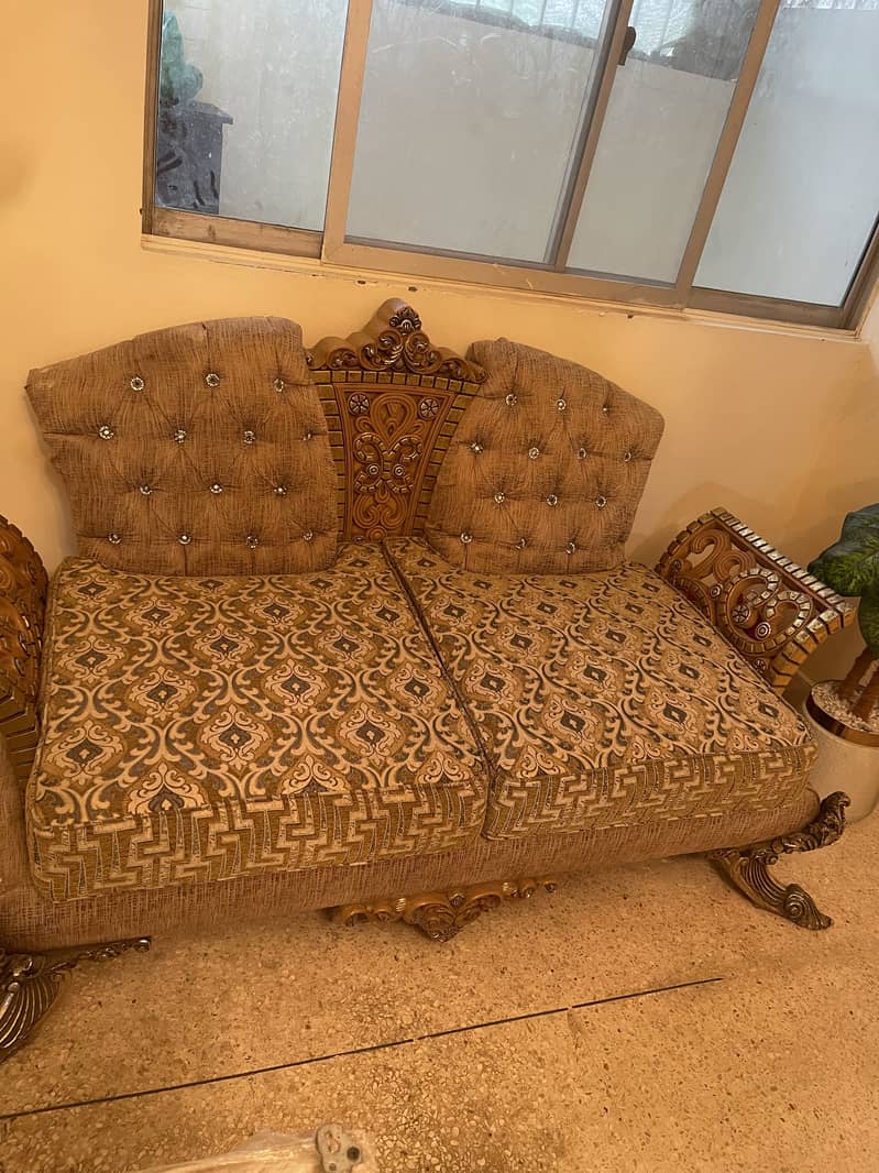 Kalamkaar sofa set 0
