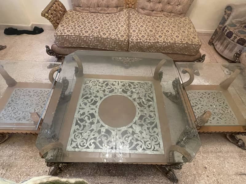 Kalamkaar sofa set 1