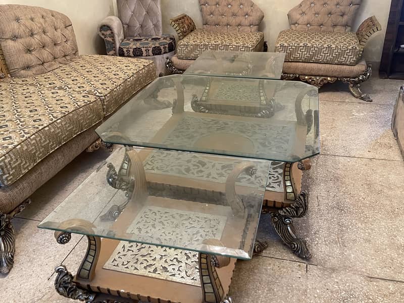 Kalamkaar sofa set 2