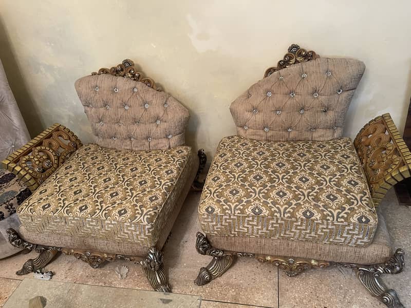 Kalamkaar sofa set 3
