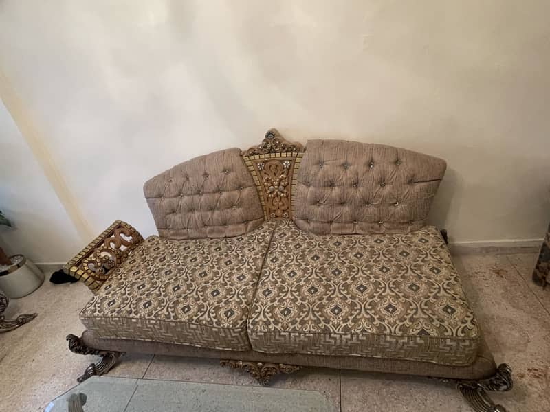 Kalamkaar sofa set 4