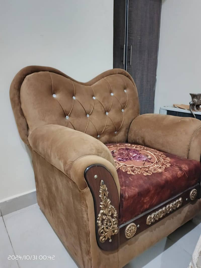 5 Seater sofa set 1