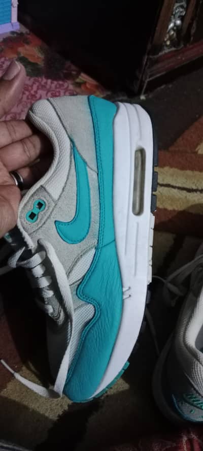 Nike footwear Air Green and white US size 9 . . . 42 size