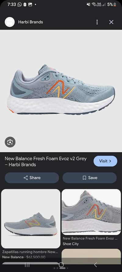 new balance fresh foam EVOZ V2 Original shose uk 10