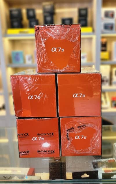 SONY A7IV ONLY BODY ONE YEAR OFFICIAL COMPANY WARRANTY SEALD PACK