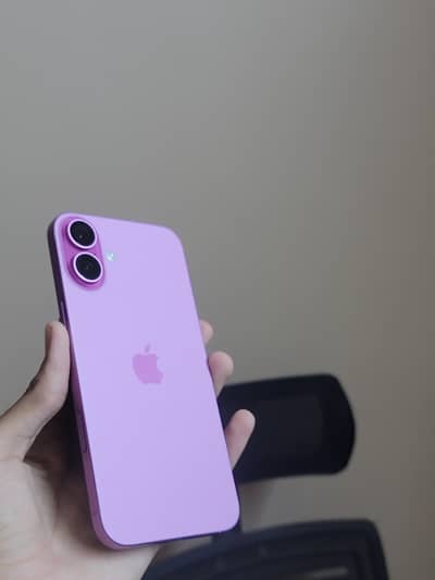 IPHONE 16 PLUS.  JV.  BH 91. PINK COLOR