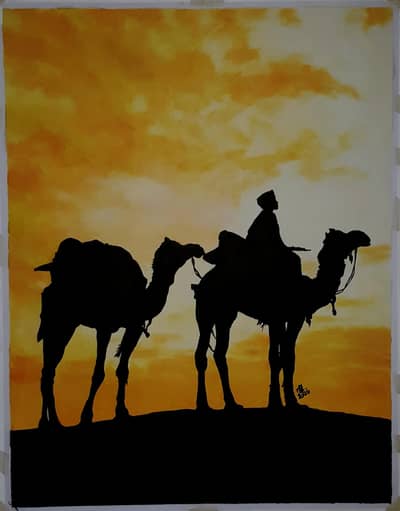 Painting collection for sale (Gulshan e hadeed)