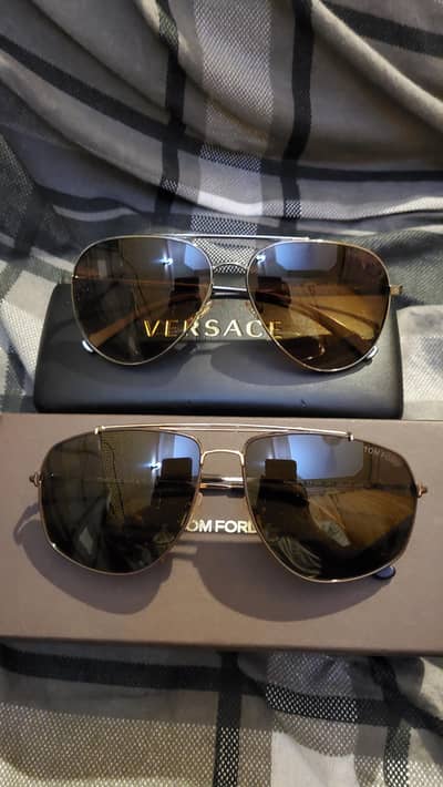 Versace and TomFord Sunglasses