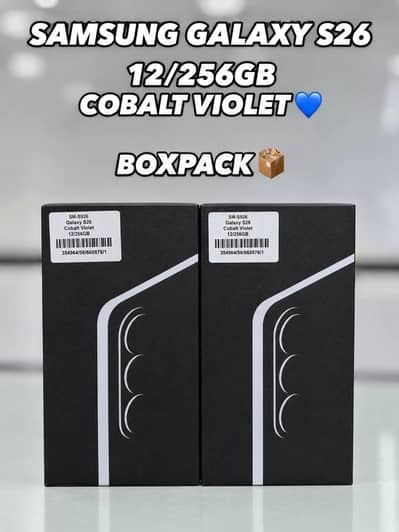 Samsung Galaxy S26 BOX PACKED
