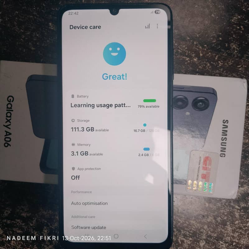Samsung Mobile A06 2