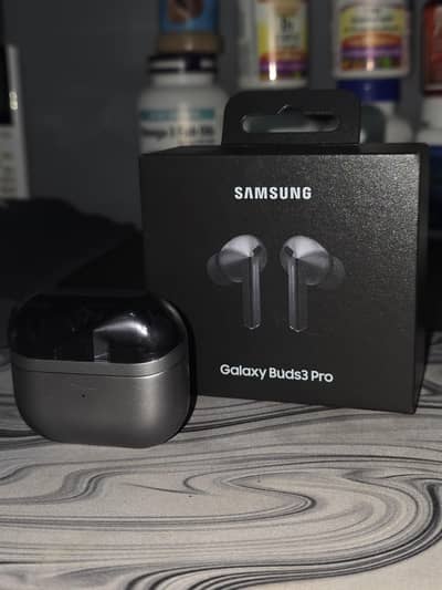 Samsung Galaxy Buds3 Pro Silver – Premium ANC Earbuds