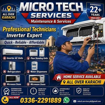 Fridge/Repairing/AC/Repair/Microwave/Repairing/Deep Freezer/Repairing