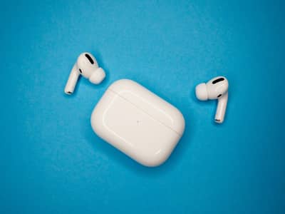 AirPods Pro 2 along with Apple logo, Magnet and buzzer