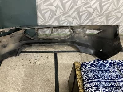 Elantra back bumper blue colour 2023 model