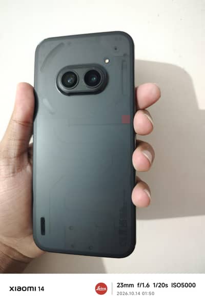 Nothing Phone 2a 8/256 All Okay Black Color PTA Approved