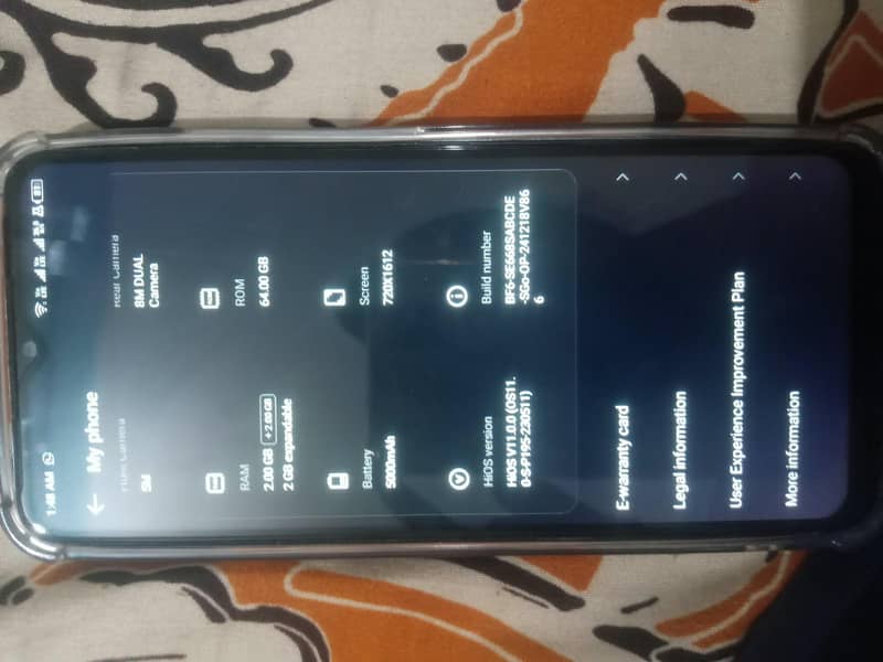 Tecno pop 7 All okay exchange posibal 3