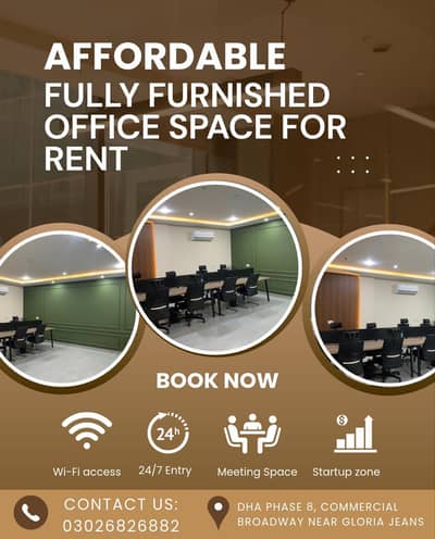 Office Space available for Sharing