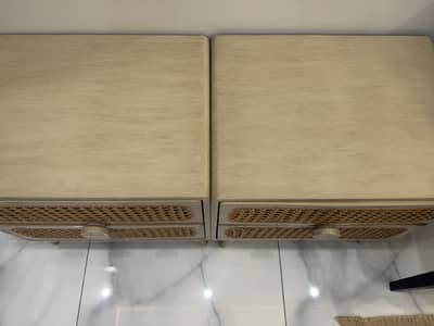 Wooden side tables