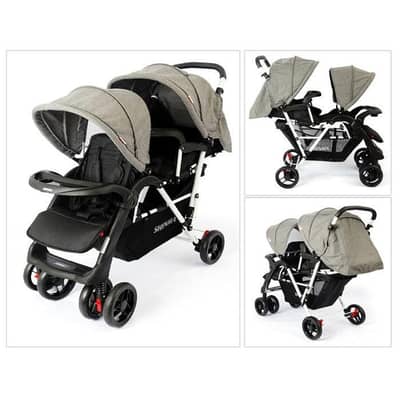Twin Baby Stroller Imported