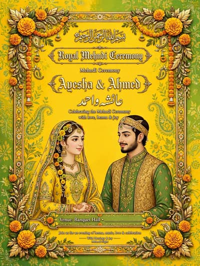 Royal Wedding Cards