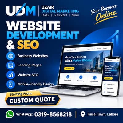 Professional Website Development & SEO | Build Your Online Presence