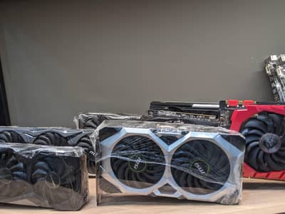 Graphics Cards [3070 8GB, 3060 12GB, 2070 8GB, 2060 6GB, 1070 8GB]
