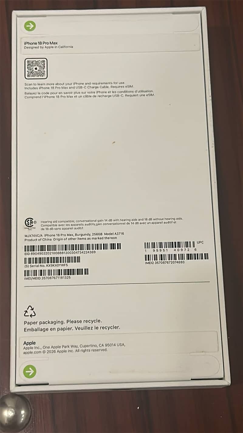 Apple iPhone 18 Pro Max 3