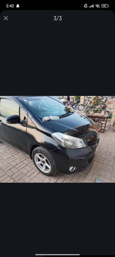 Toyota Vitz 2015 Blac Beauty 1000cc