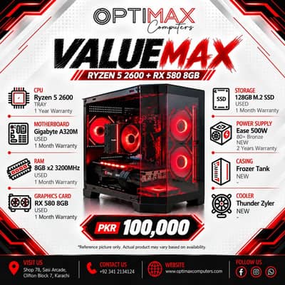 Gaming PCs from 100K-600K+