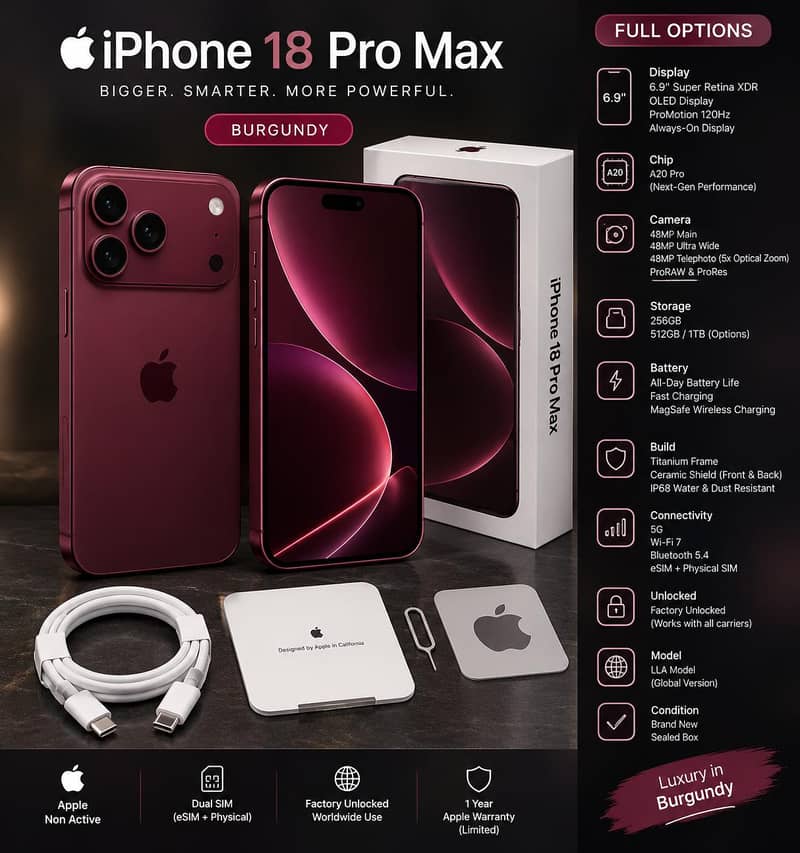 Apple iPhone 18 Pro Max 1