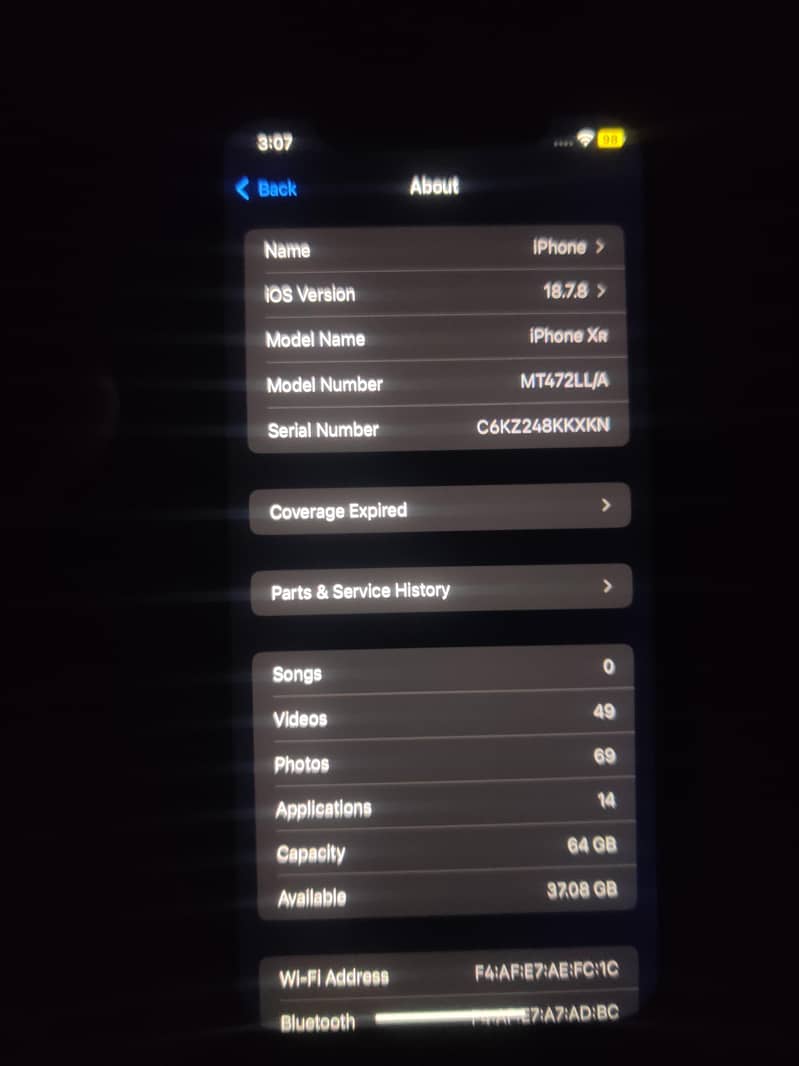 Apple iPhone XR 4